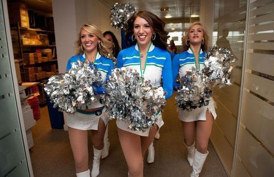 Les pom pom girls du Minnesota chez 20minutes.fr