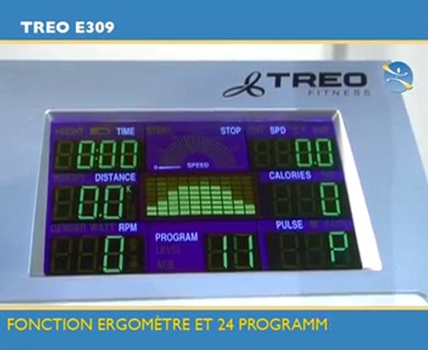 vélo elliptique Treo E309