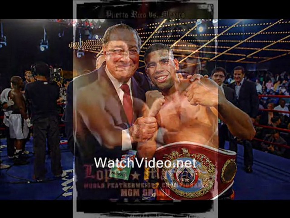 watch Juan Manuel Lopez vs Rafael Marquez online live Sept 1