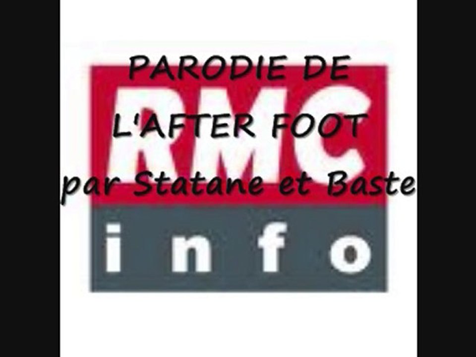PARODIE AFTER FOOT SUR RMC