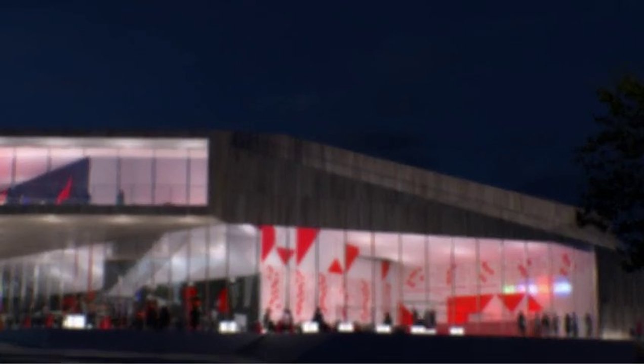 Présentation de la nouvelle salle culturelle d'Anglet