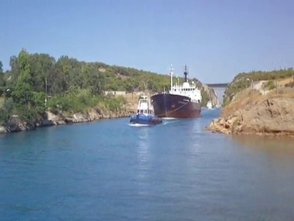 isthmia canal de corinthe
