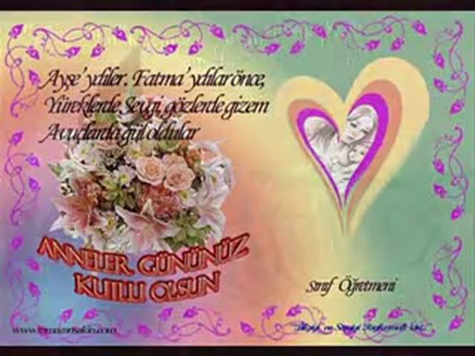 3-Bu Gün Anneler Günü-sonn