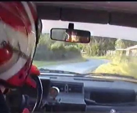 RALLYE DE LA BAIE 2007 ES1 BERHAULT GT TURBO