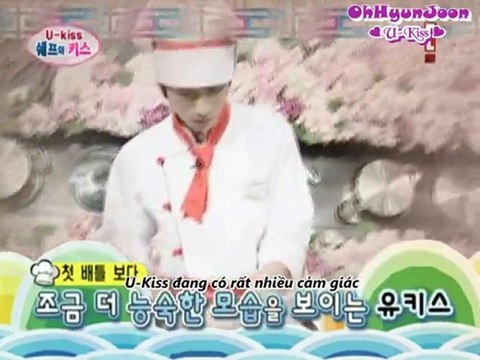 [Vietsub]100611 U-Kiss Chef's Kiss Ep3 P1