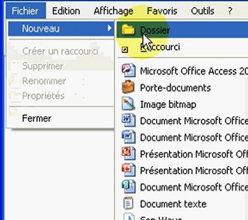 Exercice n°2 de création de dossiers