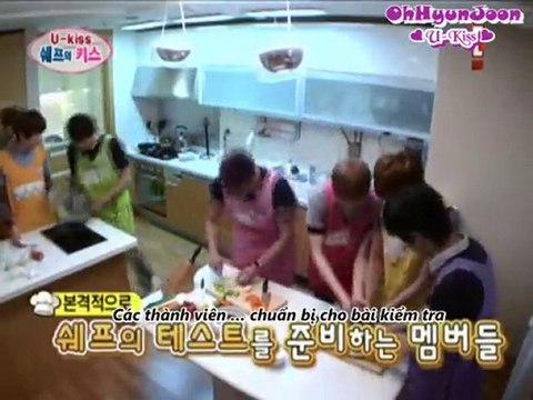 [Vietsub]100611 U-Kiss Chef's Kiss Ep3 P3