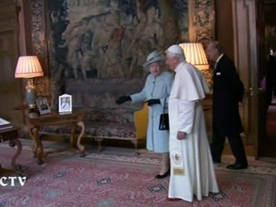 Pope Benedict XVI starts state visit to Britain