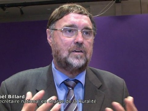 Joël Billard évoque la réforme des collectivités locales