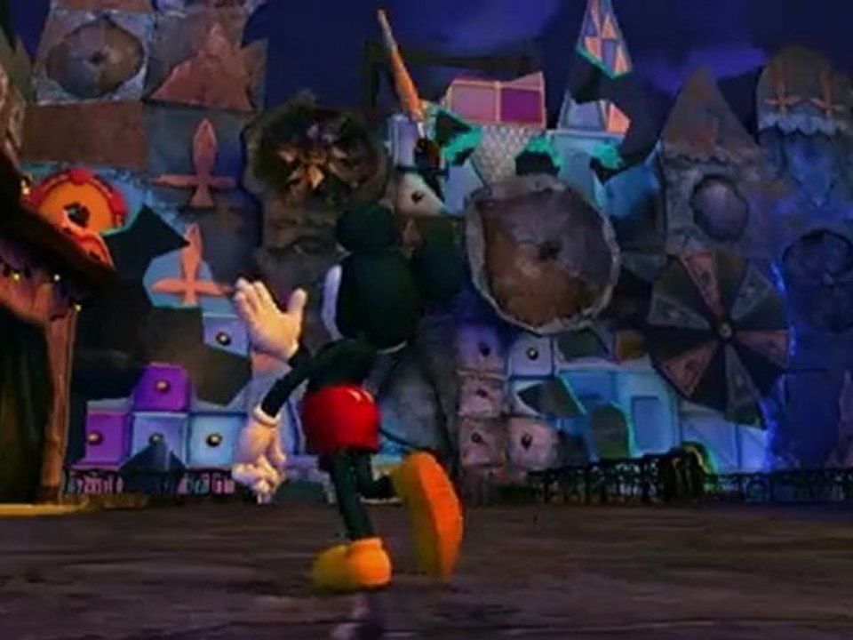 Epic Mickey Gameplay Wii