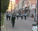 Nusaybin de hakkari deki olay protesto yürüyüşü olay çıktı,