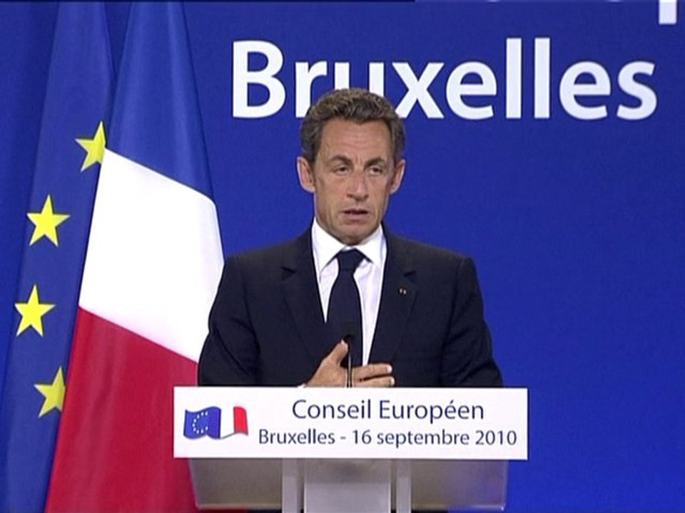 Roms : Sarkozy dénonce le parallèle avec la déportation