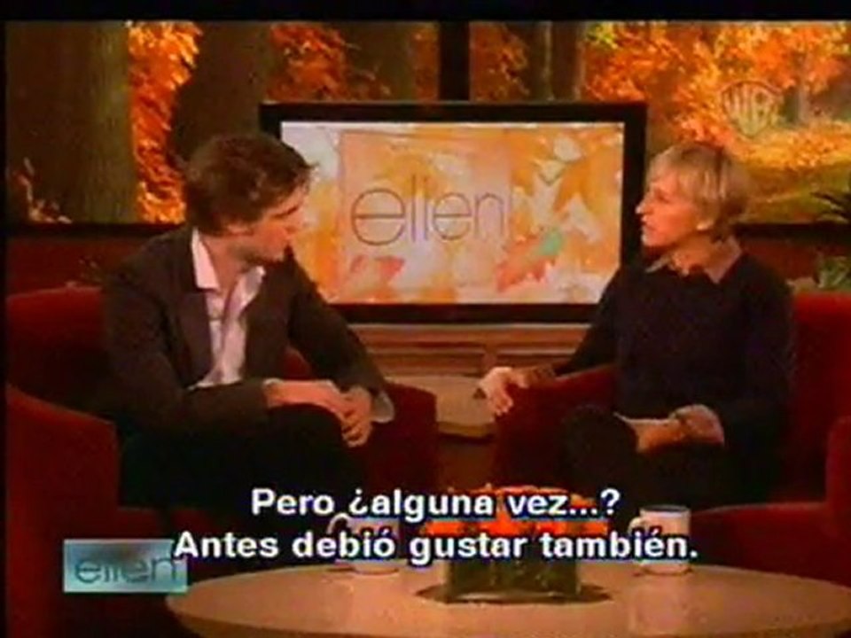 Rob en Ellen Degeneres Show Subtitulado