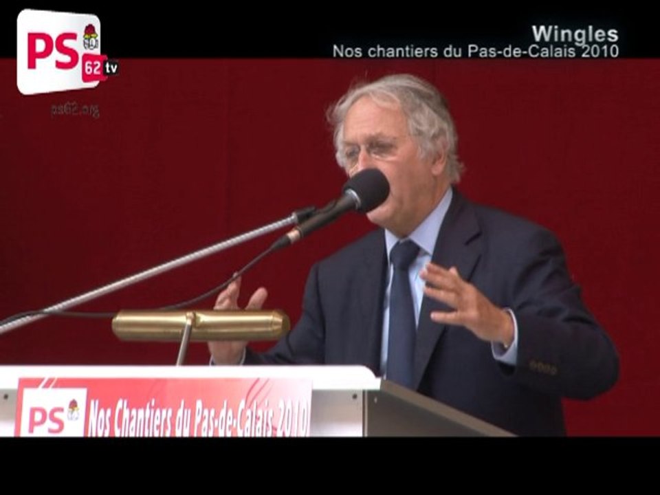 INTERVENTION DE DANIEL PERCHERON PRESIDENT DE REGION