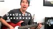 'Give A Little More' Maroon 5 - Guitar Lesson - Learn ...