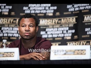 watch Shane Mosley vs Sergio Mora Jr Sept Live Streaming