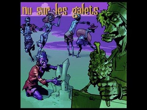 Nu sur les galets - Faucon Volant