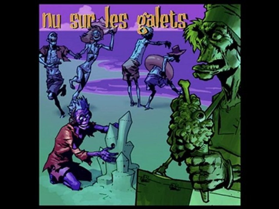 Nu sur les galets - Faucon Volant