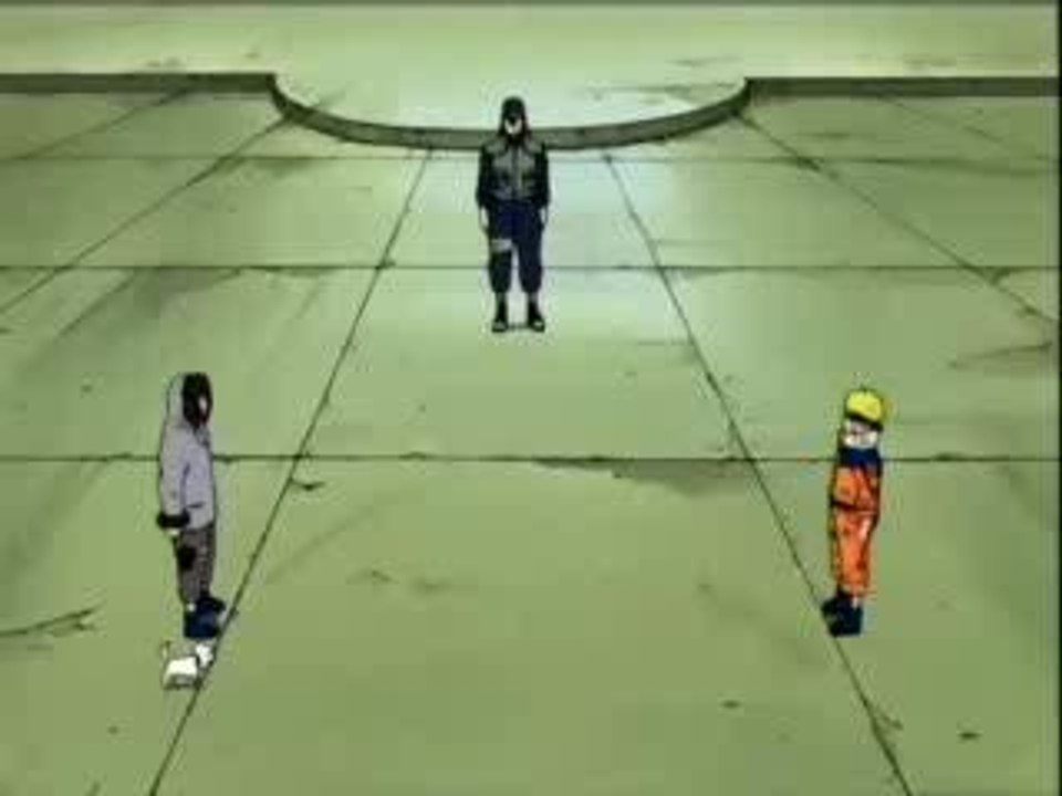 naruto VS kiba