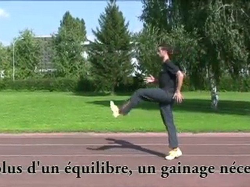 Travail de pied