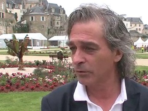 Salon du Livre de Bretagne ITV de Titouan Lamazou