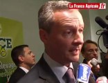 Space : Bruno Le Maire annonce des mesures pour les éleveurs