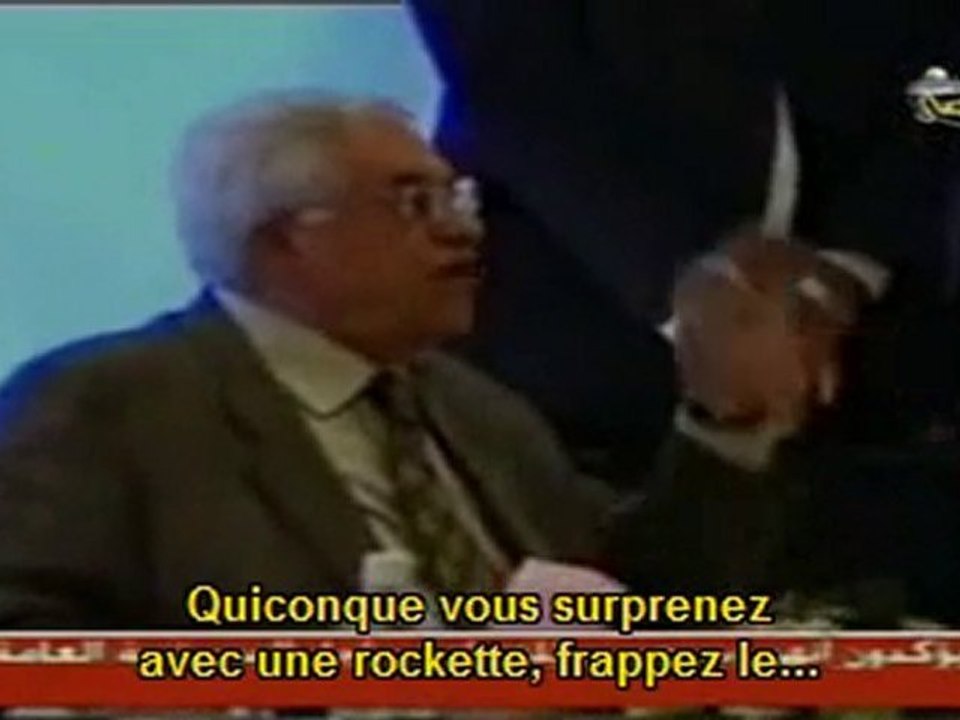 Le traître Mahmoud Abbas contre la resistance