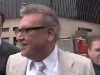 Frank Russo leaves federal court after pleading guilty
