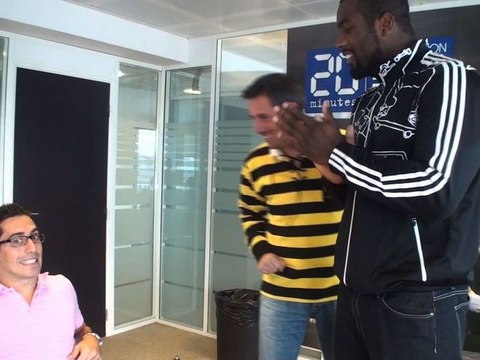 Friday sport 12: Teddy Riner est passé nous faire coucou