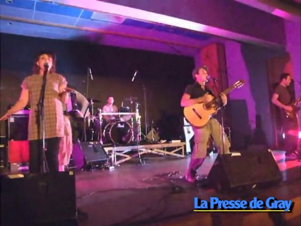 Nadamas en live à Gray