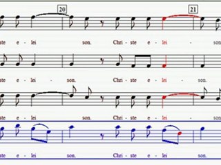 Kyrie Missa Sancti Gabrielis (M HAYDN) Soprani
