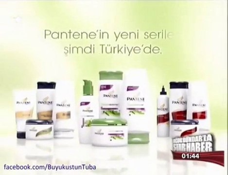 Tuba Büyüküstün - Pantene Reklamı (Türkiye) 2010