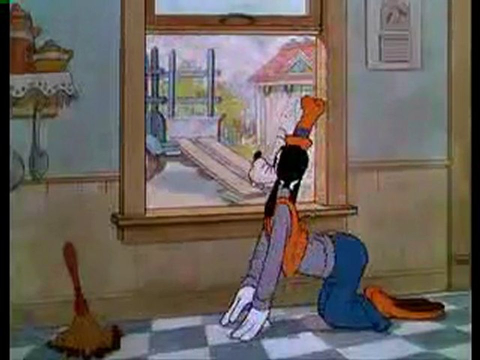 Mickey Mouse Cartoon: The-Moving-Day(Co-starring-Donald)