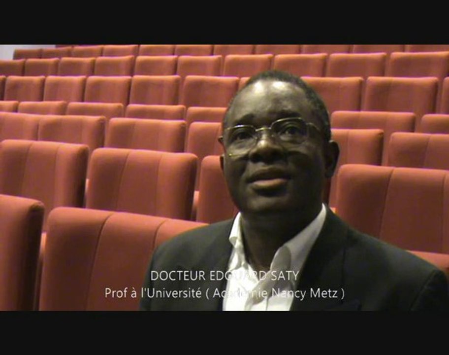 LE TERRIBLE DRAME DU DOCTEUR EDOUARD SATY: UNE SOUFFRANCE !