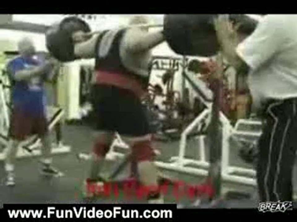 Funny Videos: Squat Gone Wrong