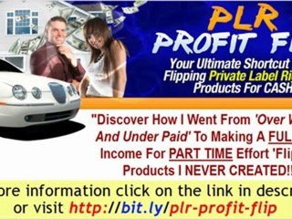 PLR Profit Flip - Step by Step how to flip Private Label Rig