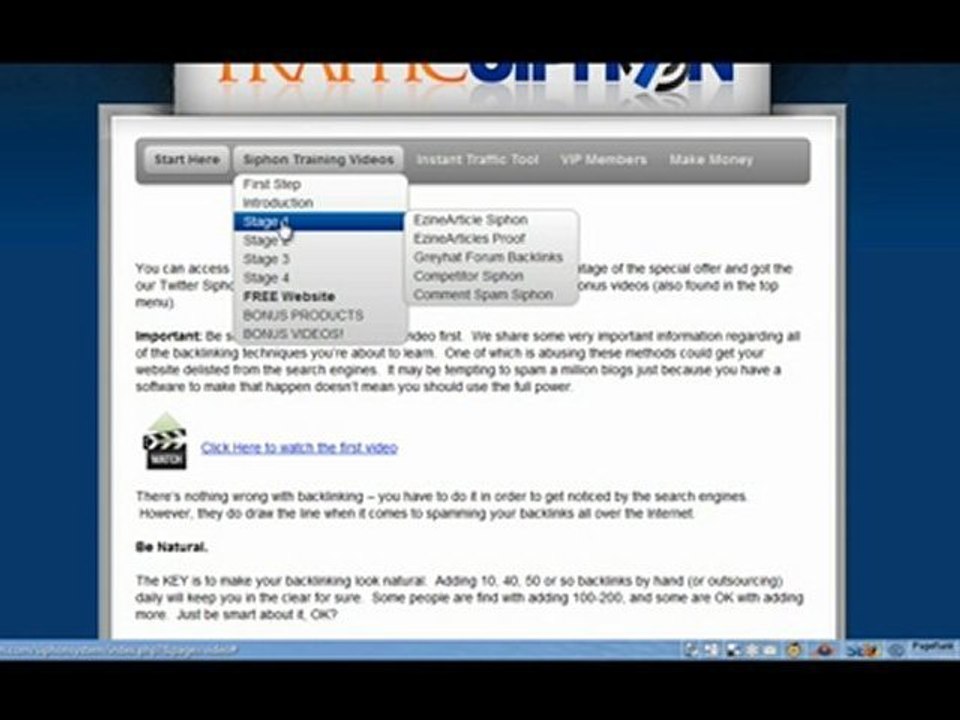 Traffic Siphon Review and Bonus
