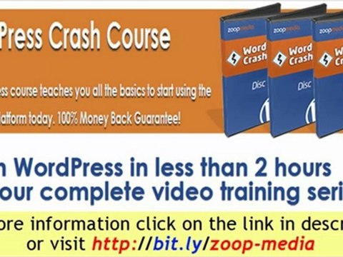 Wordpress Tutorial 2010 - WordPress Crash Course