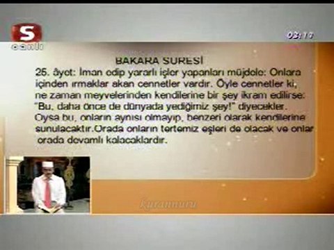 Fatih Okumuş Bakara süresi 2010 Ramazan Stv