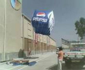 Pepsi Hydrogen Advertising Sky Balloon