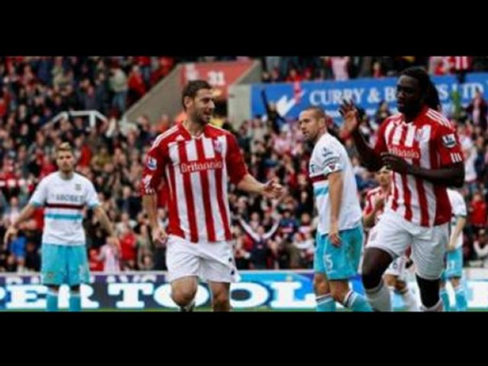 Stoke City 1-1 Westham Parker, Jones scored