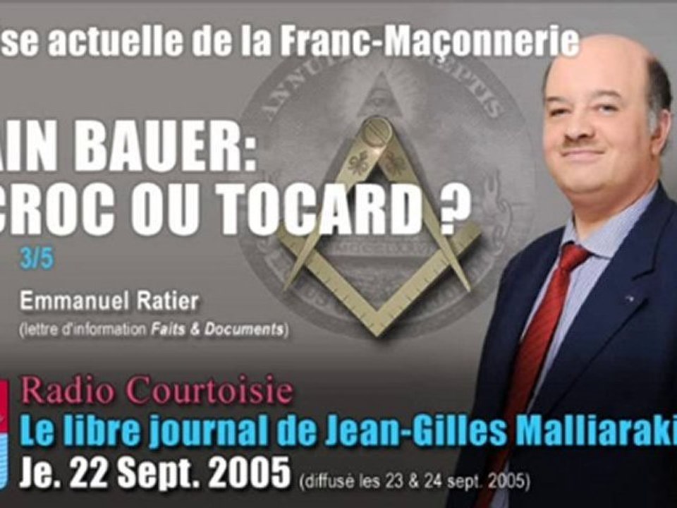 Alain Bauer: "Le Crépuscule des frères" (3/5)