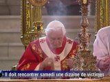Pédophilie: le pape à Londres condamne 