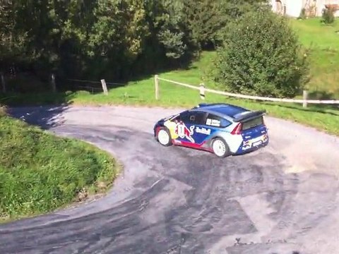 Rallye Vosgien 2010 ( Test France Kimi Raikkonen Citroën Junior Team ) HD
