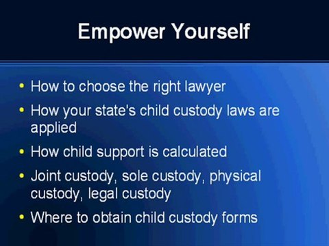 Fathers Child Custody Rights