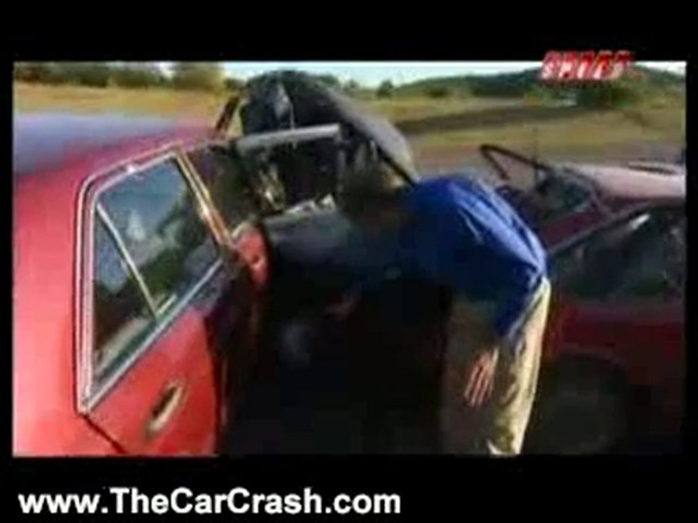 ⁣The Car Crash: Highway High Speed Crash Test