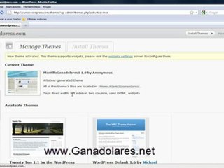 Subir una Plantilla en Wordpress - Mas Plantilla gratis