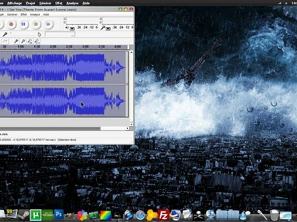 Tuto changer sa voix avec audacity