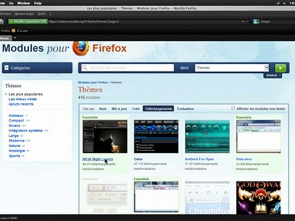 Tuto changer le theme de firefox