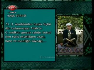 Mustafa Karahüseyinoğlu Lev enzelna TRT 2010